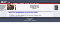 Desktop Screenshot of piccc.org